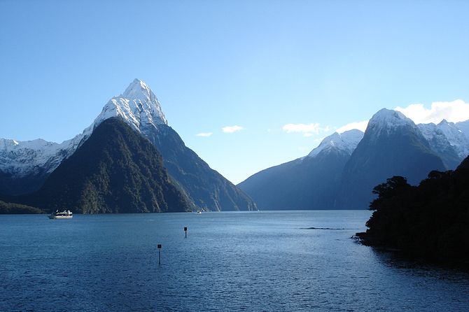 New Zealand's Milford Sound. Milford Sound, on...