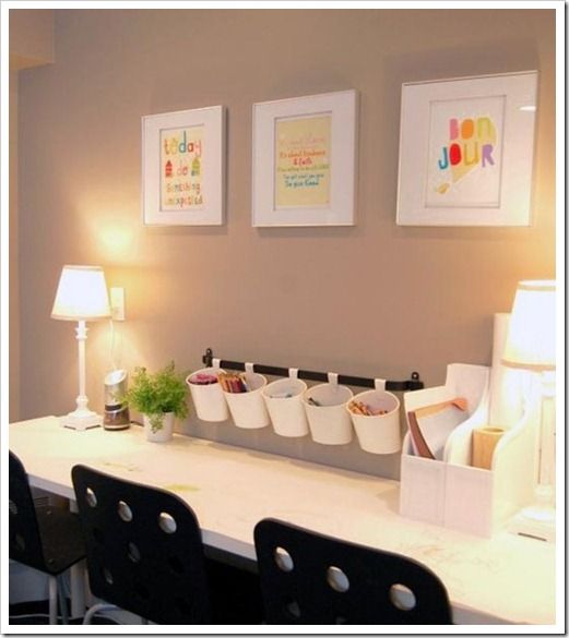 How to create an awesome kids homework station