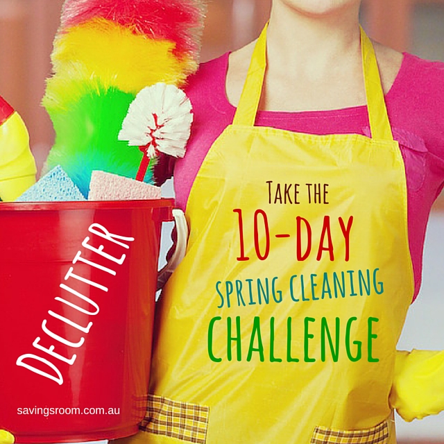 Declutter | 10 day spring cleaning challenge