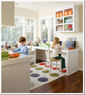 How to create an awesome kids homework station