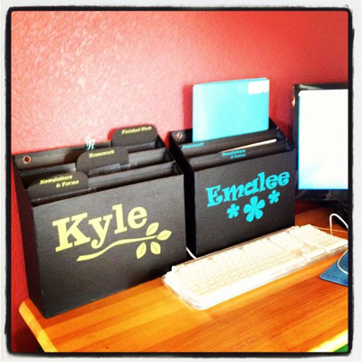 How to create an awesome kids homework station